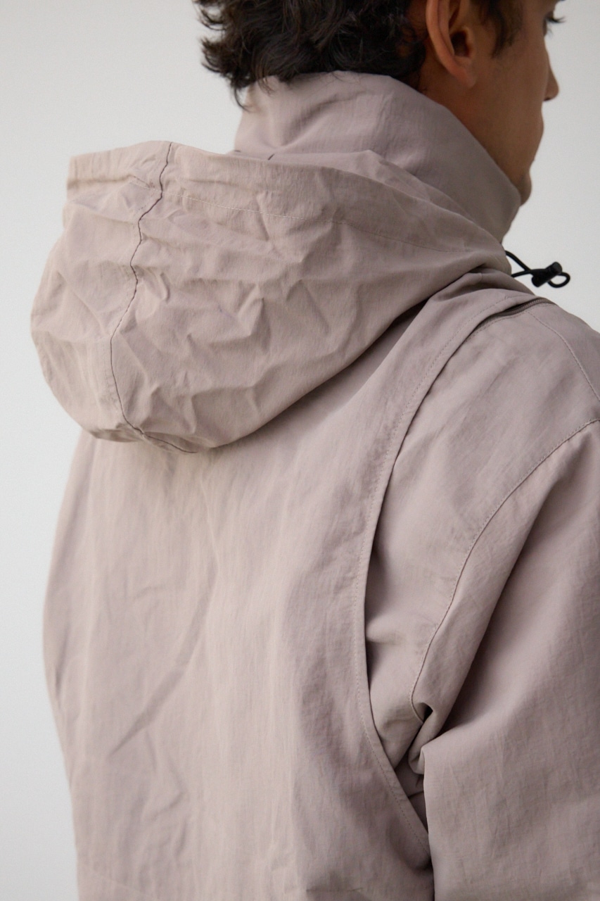 デタッチャブル2WAYブルゾン BEG FREE