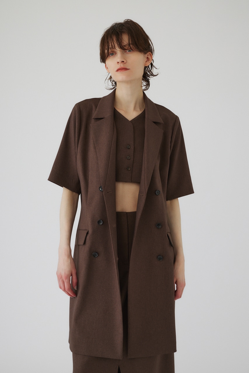 Double breasted middle JK BRN FREE