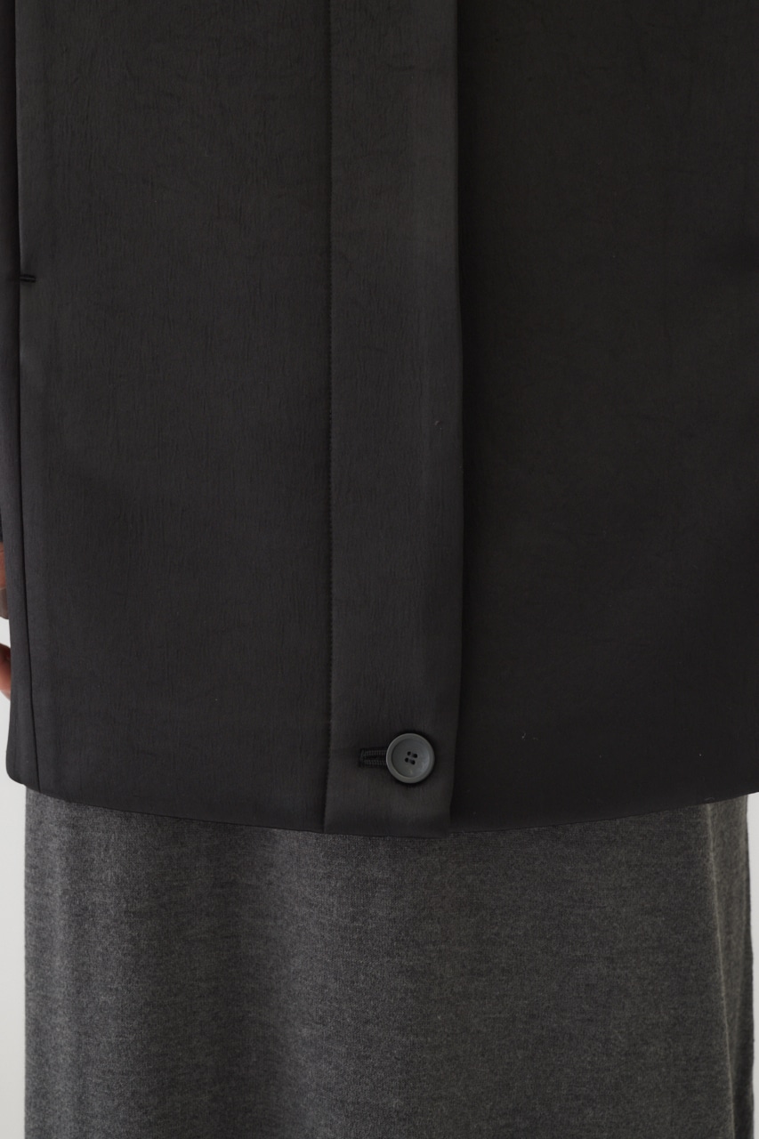 Bonding hoodie vest BLK FREE