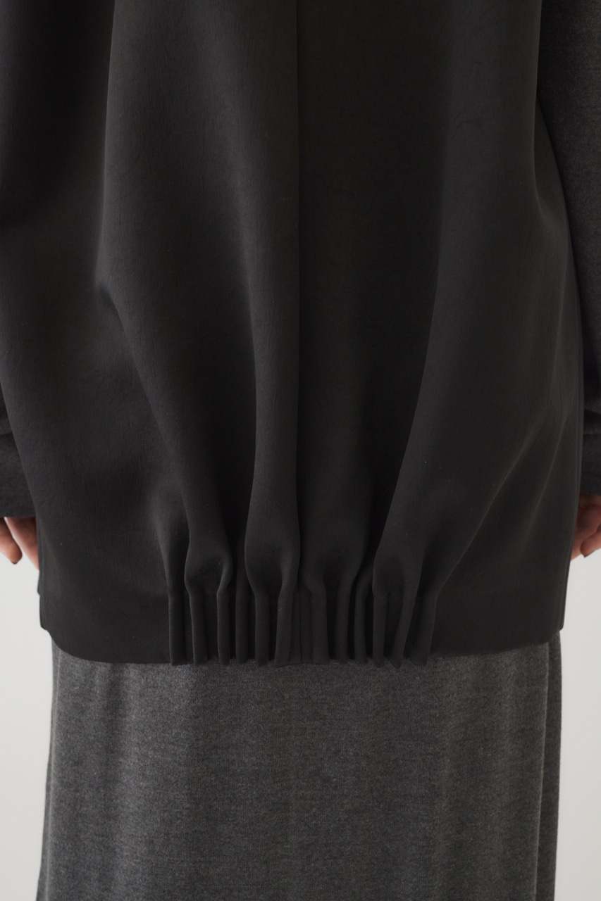 Bonding hoodie vest BLK FREE