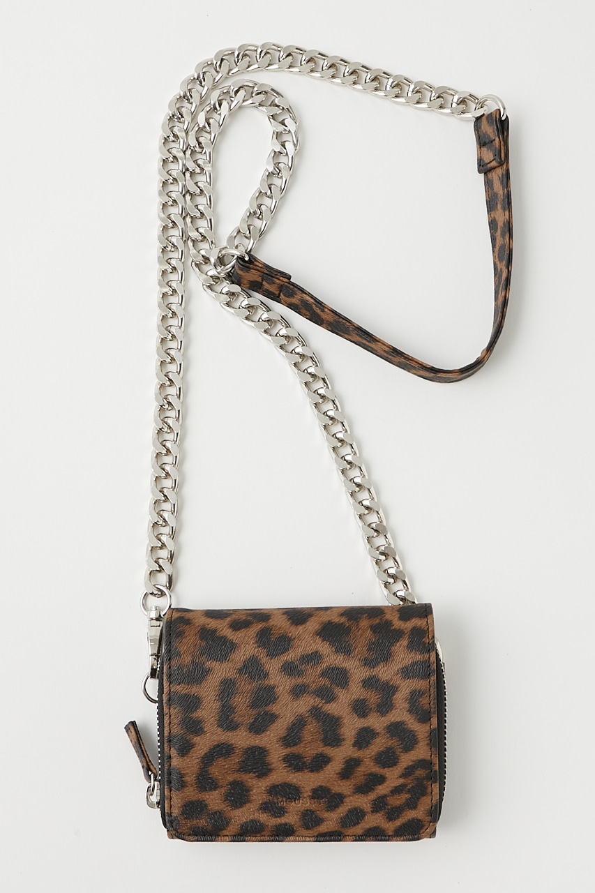 MOUSSY | THICK CHAIN MINI ウォレット (すべて ) |SHEL