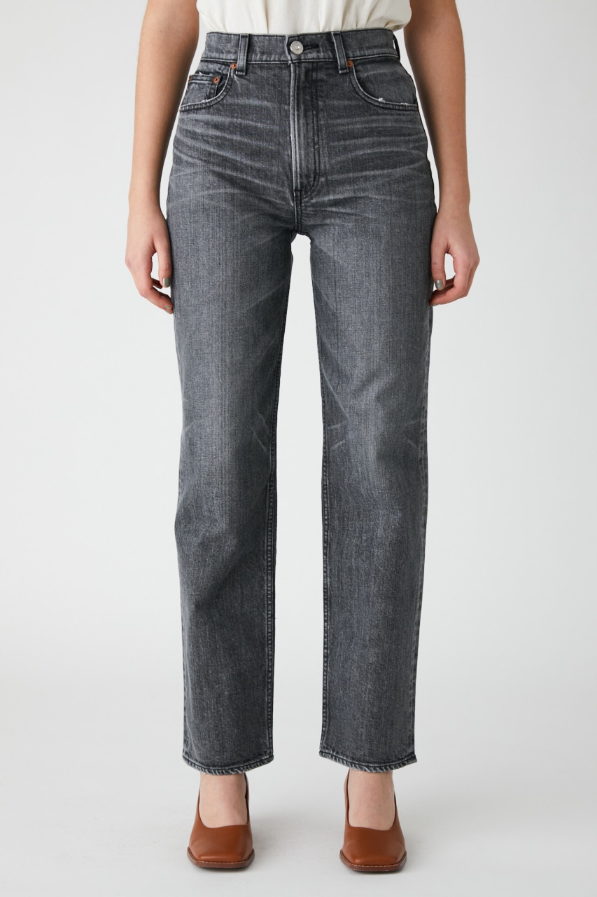 PLAIN JEANS BLK STRAIGHT