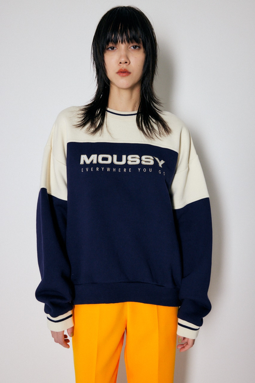 MOUSSY | ATHLETIC MOUSSY PATCH プルオーバー (スウェット・パーカー ...