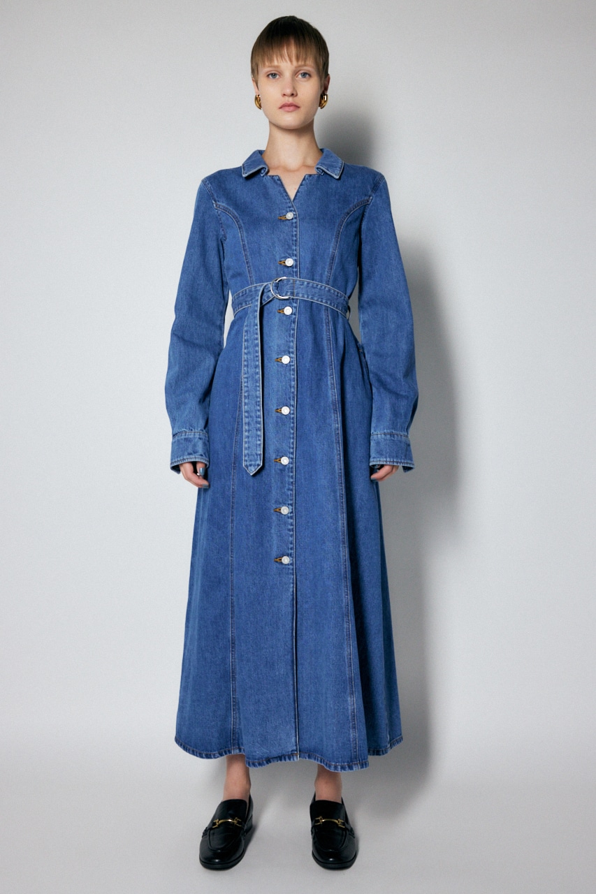 MOUSSY♡DENIM MAXI SHIRT ドレス