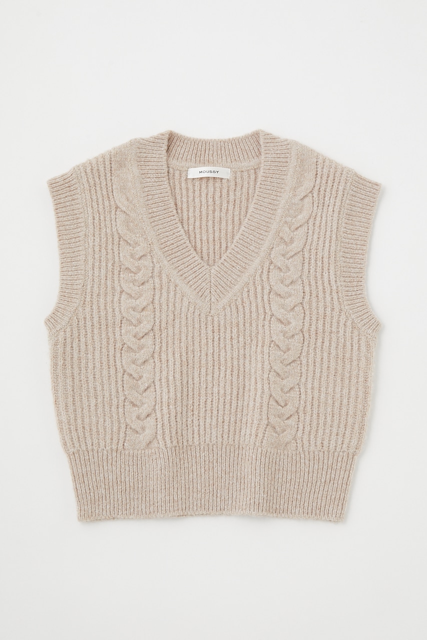 MOUSSY CABLE KNIT 繝吶せ繝� (繝九ャ繝� |SHEL'TTER WEBSTORE