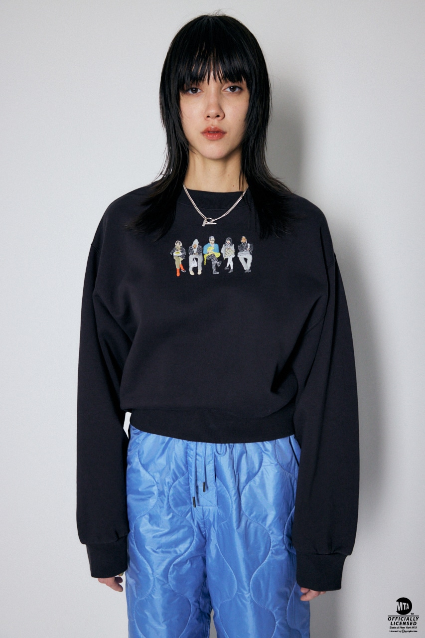 MTA PASSENGERS プルオーバー L/BLK FREE