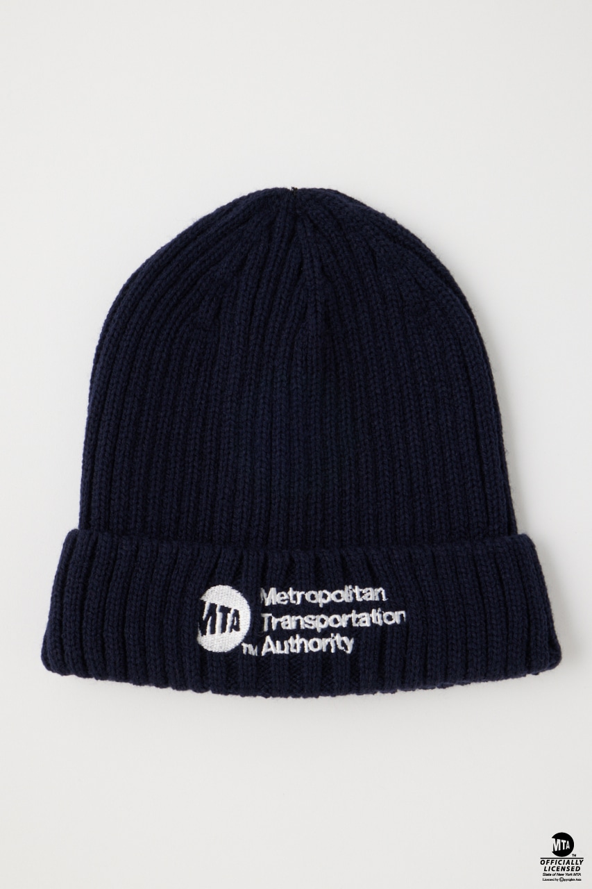 本社STAFFのMTA EMBROIDERY ニットキャップ