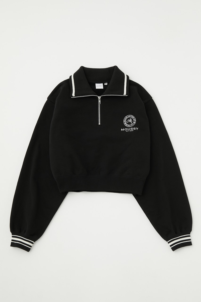 MOUSSY LOGO HALF ZIP プルオーバー