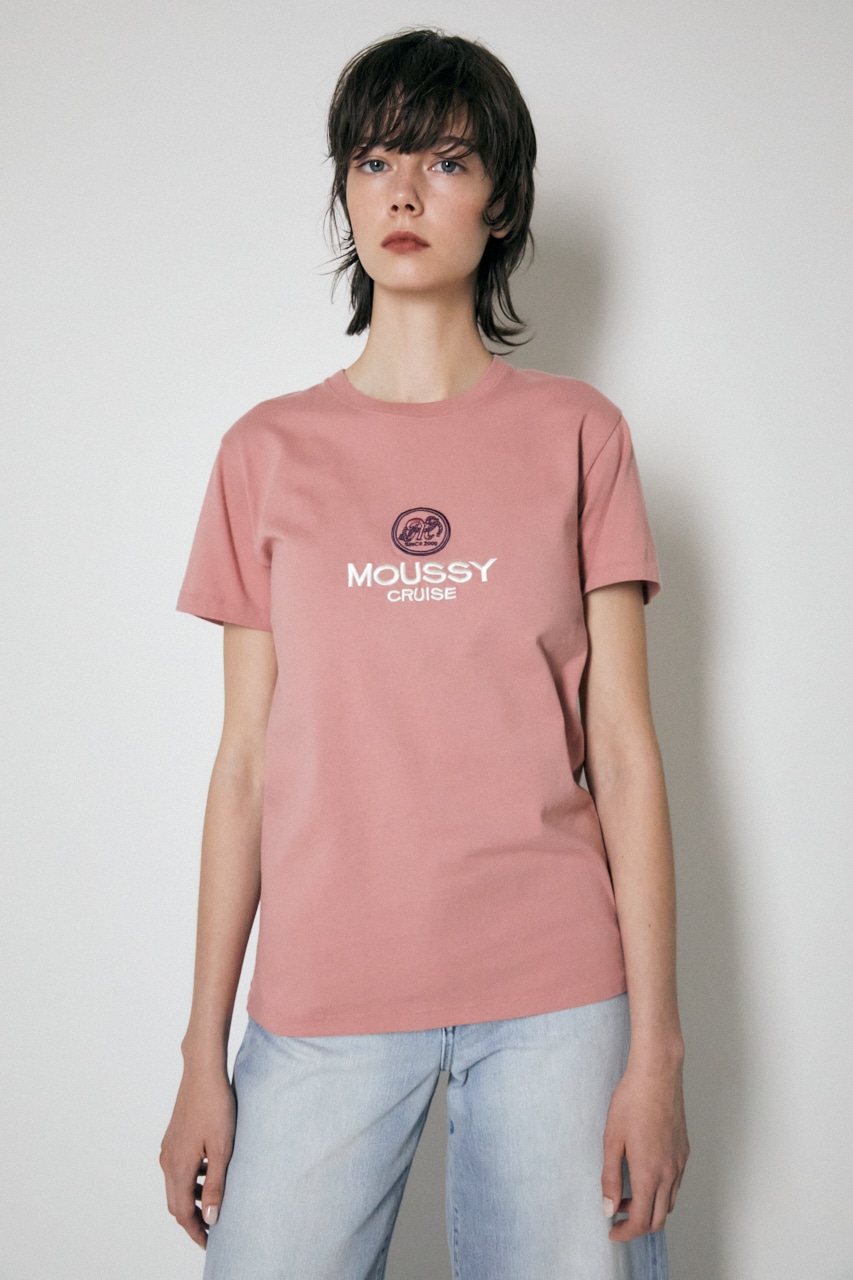 MOUSSY CRUISE Tシャツ｜FREE｜PNK｜Tシャツ・カットソー(半袖 