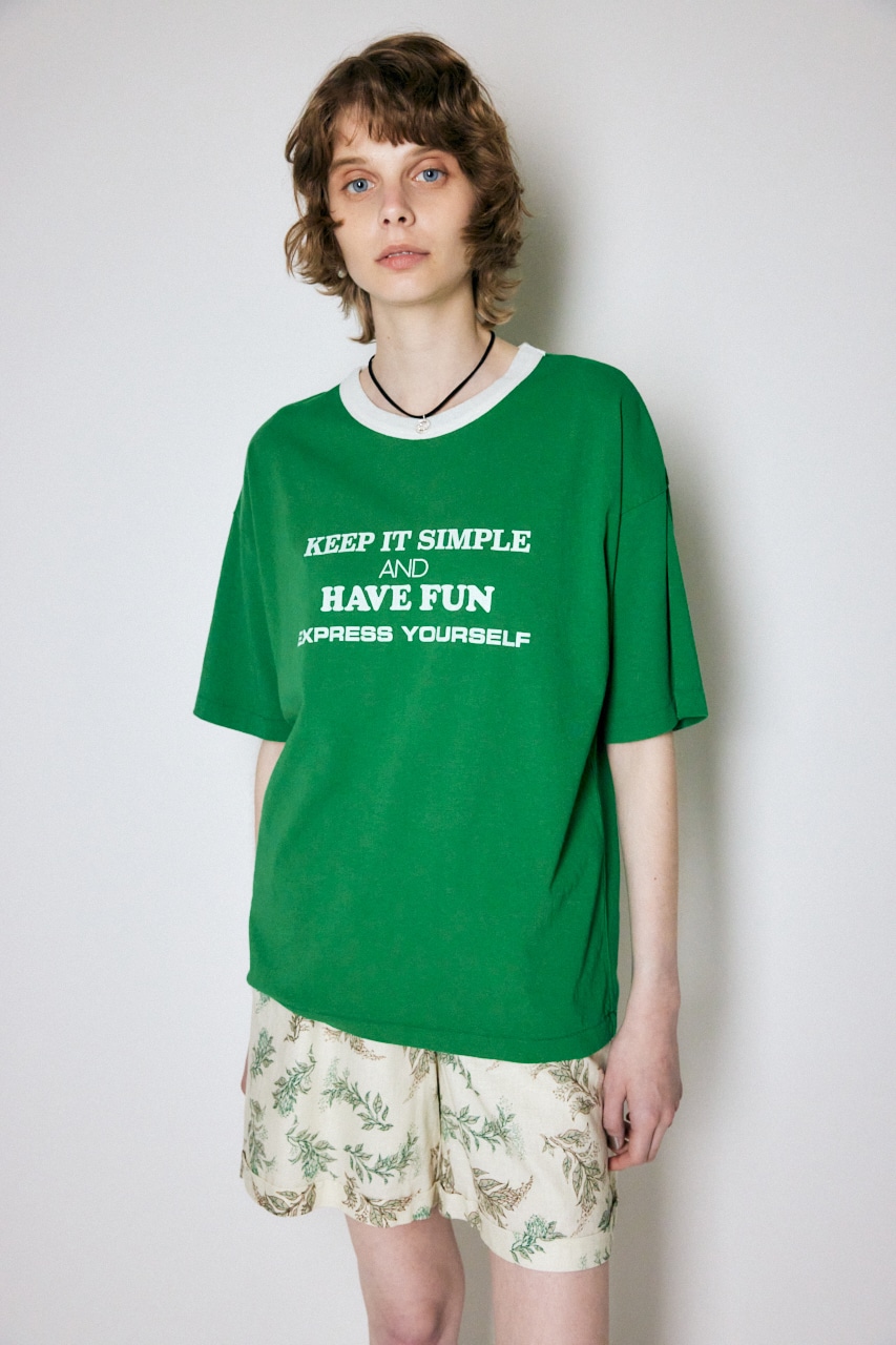 ガブリエレパジーニ 近年モデル Tシャツ カットソー 半袖 S グリーン 緑
