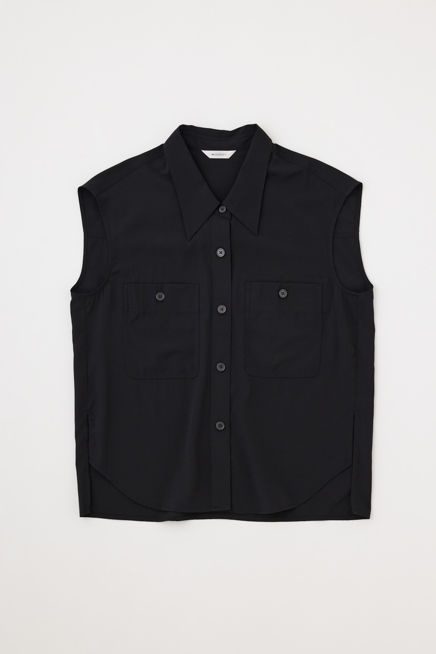 BACK OPEN SHIRT ベスト