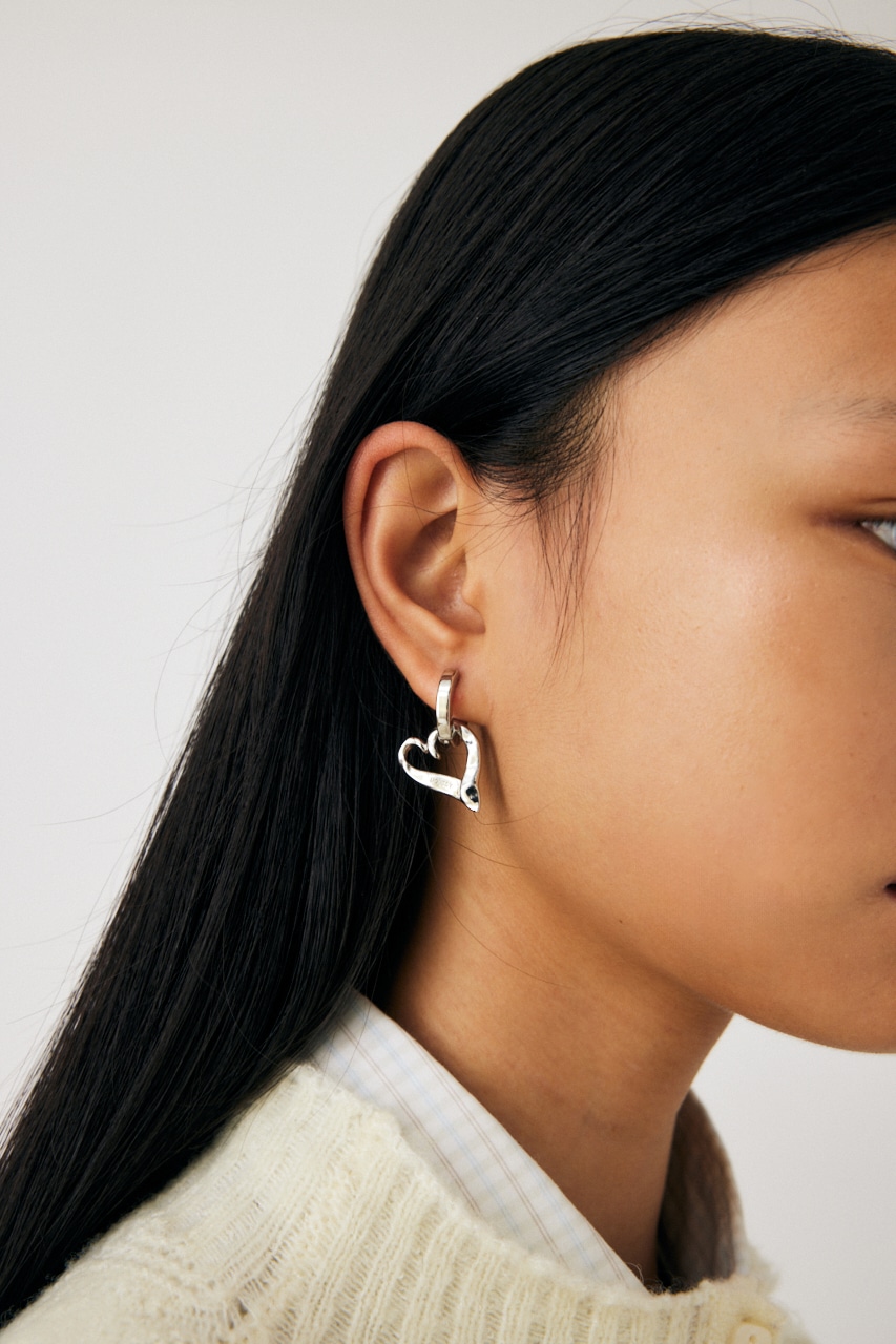 MOUSSY | ILY HOOP EARRINGS (ピアス・イヤリング ) |SHEL'TTER WEBSTORE