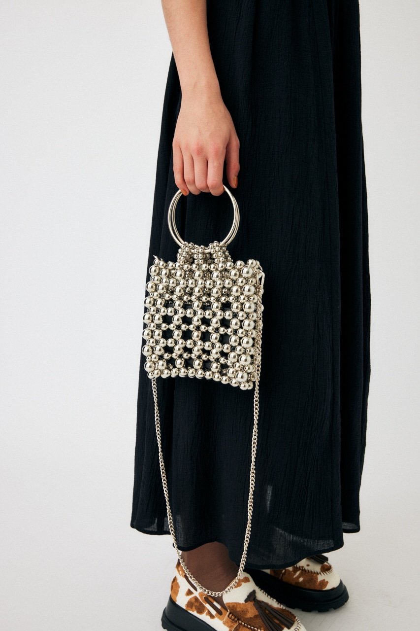 MOUSSY | SILVER BEADED MINI バッグ (すべて ) |SHEL'TTER WEBSTORE