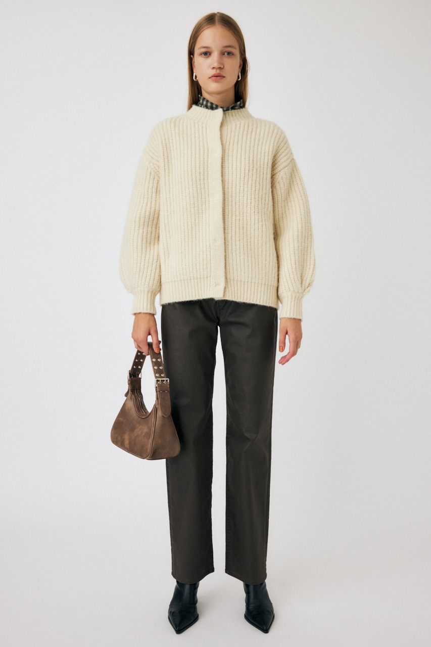 MOUSSY | TUCK SLEEVE KNIT カーディガン (カーディガン ) |SHEL'TTER 