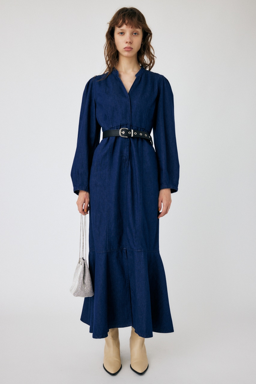 新品未使用　moussy DENIM MAXI ドレス