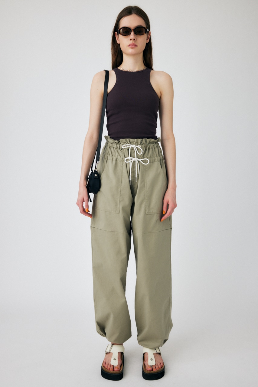 マウジー　タグ付きDOUBLE WAIST UTILITY パンツ MOUSSY