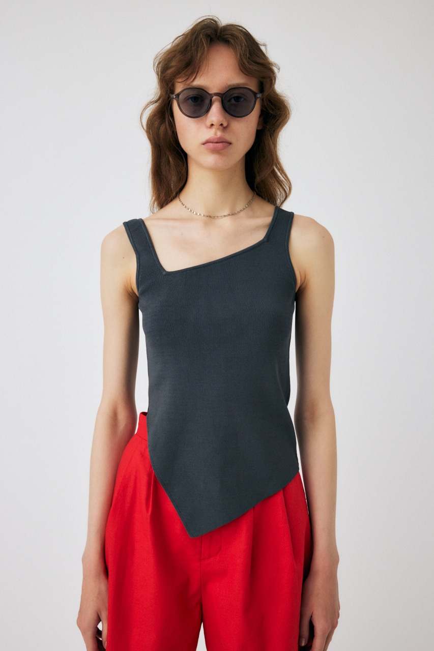 【GOOD GRIEF！/グッドグリーフ】Asymmetry Tank Top