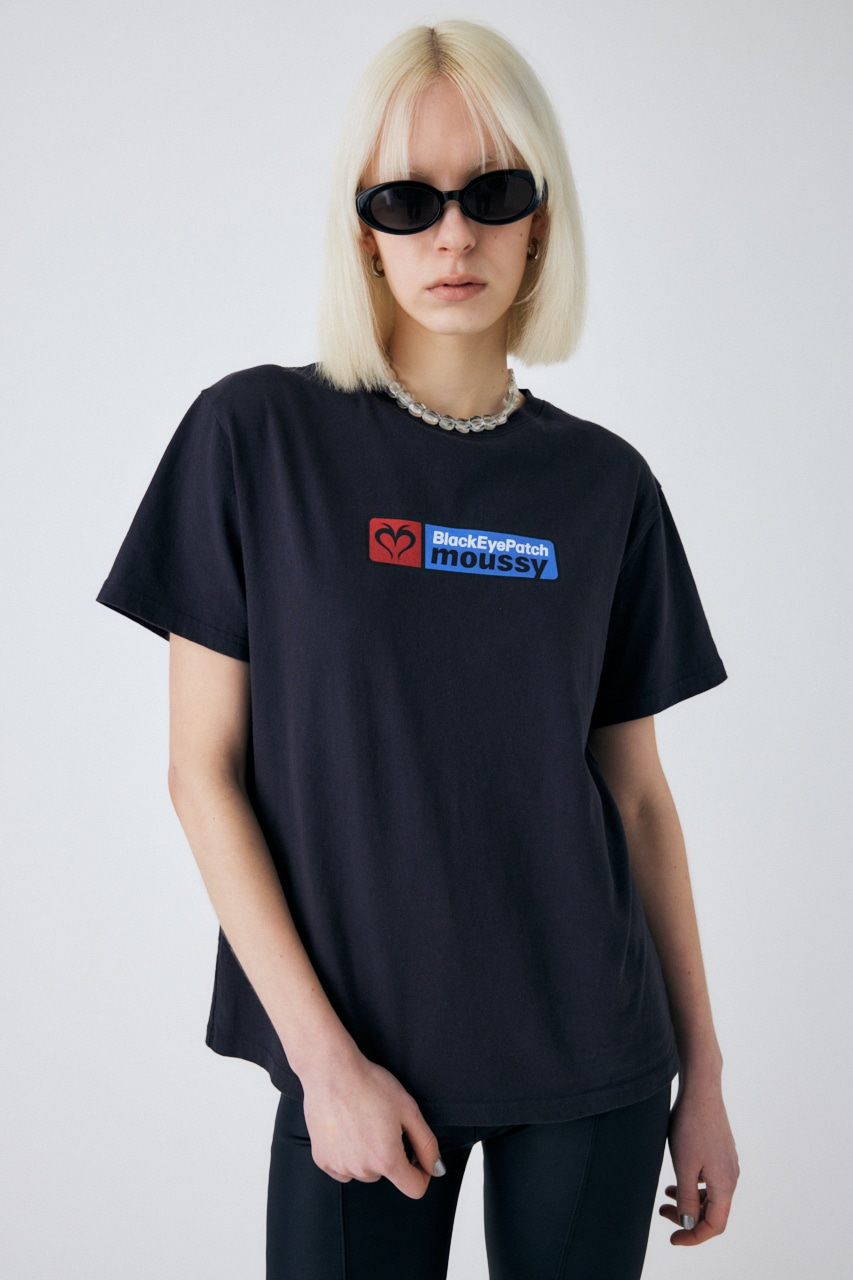 moussy BLACK EYE PATCH コラボTシャツ