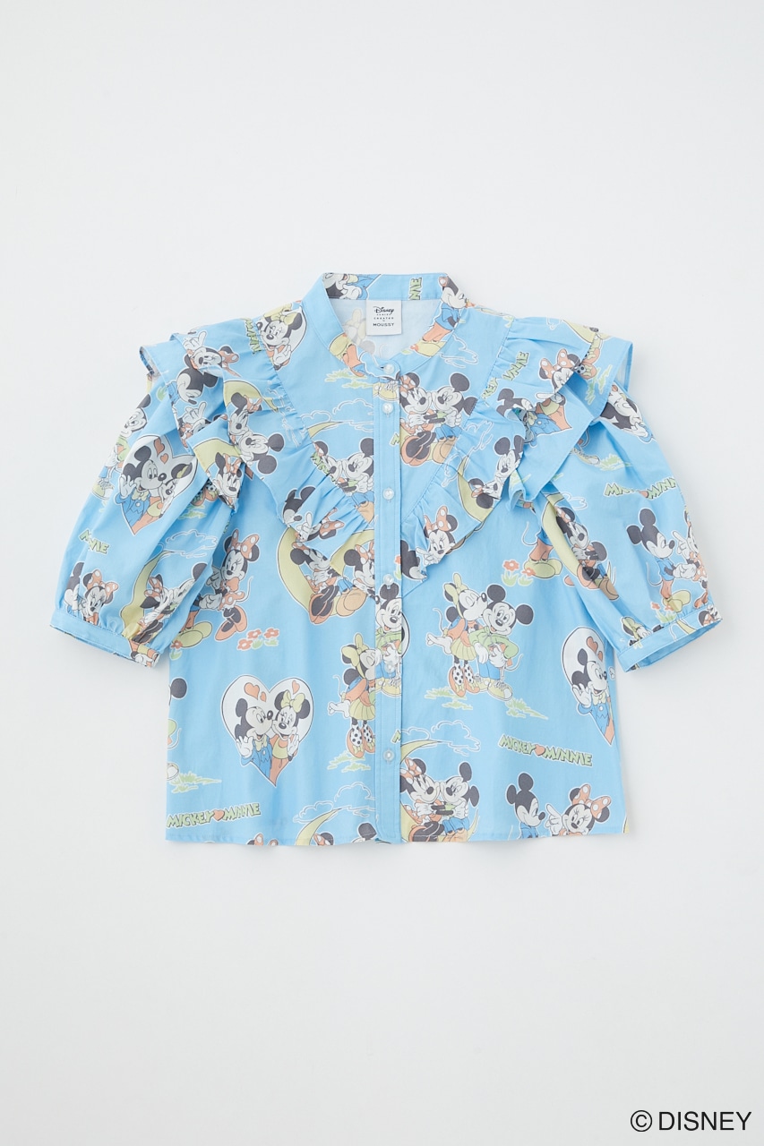 Disney SERIES CREATED by MOUSSY | MD RUFFLE ブラウス (シャツ ...