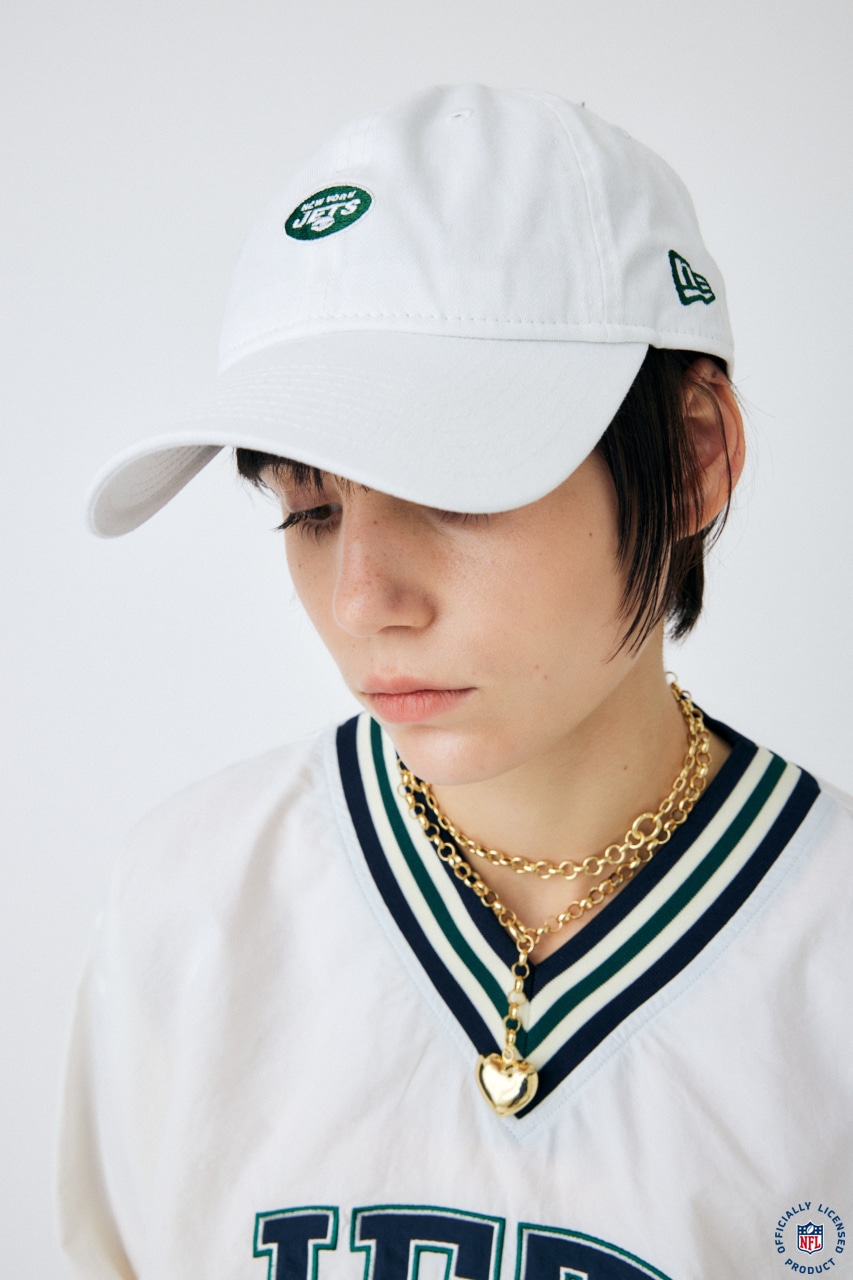 NEW ERA WASHED CTN CAP J O/WHT FREE