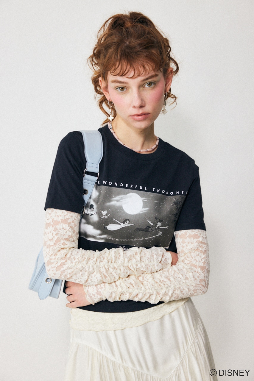MOUSSYのMD STARRY SKY FLYING Tシャツ