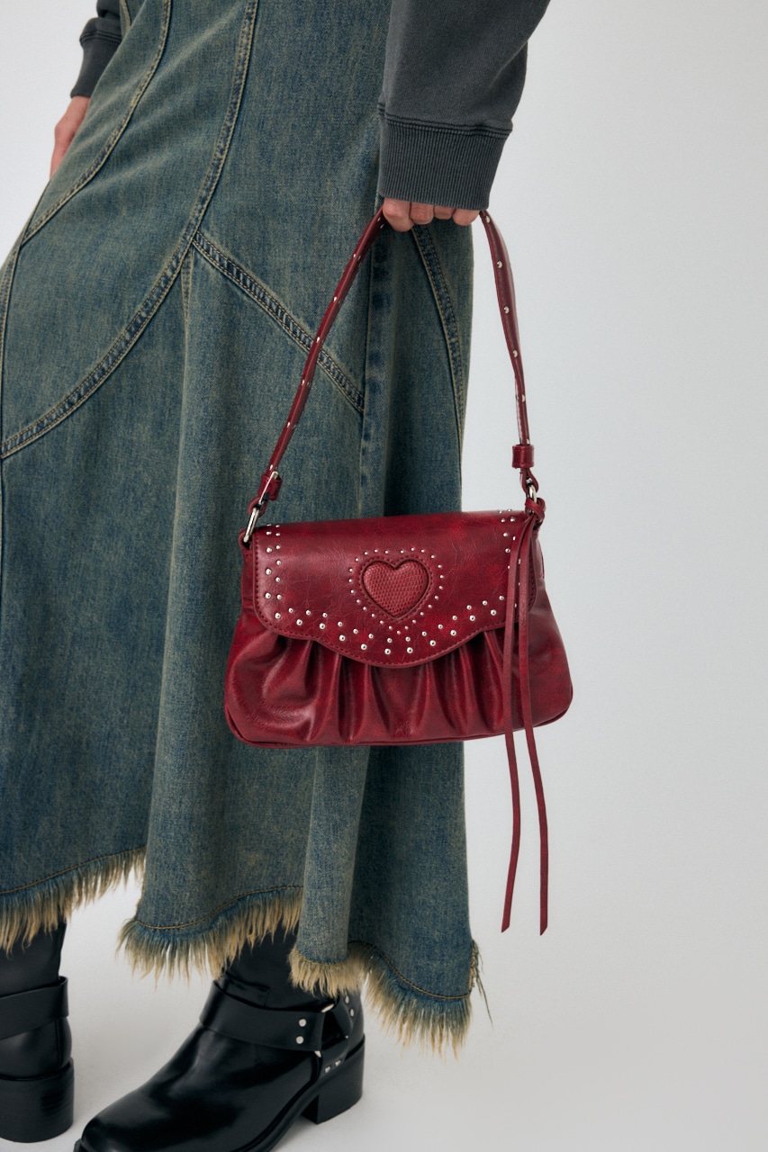 MOUSSY | HEART GATHER スタッズバッグ (すべて ) |SHEL