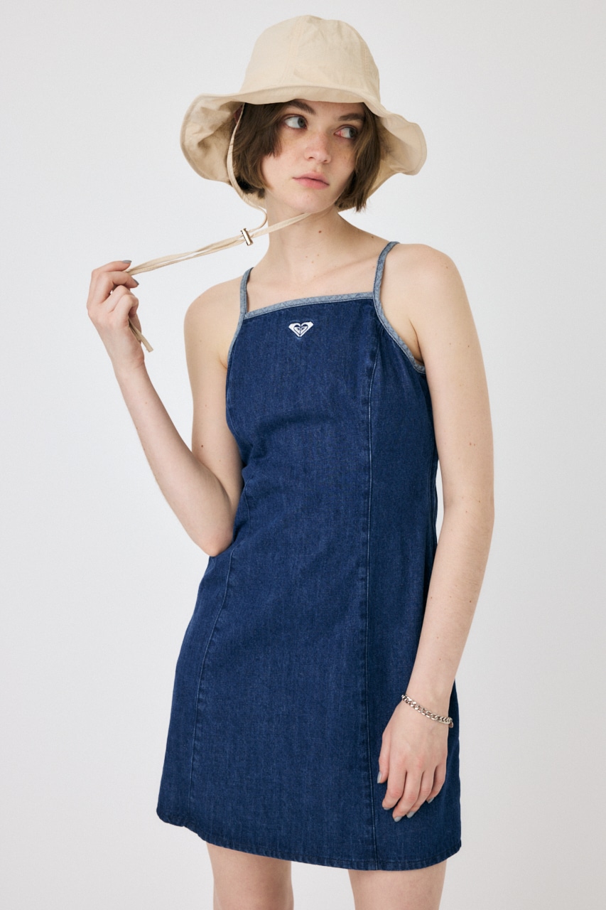 MOUSSY | ROXY DENIM CAMI ドレス (ワンピース(ミニ・ミディアム 