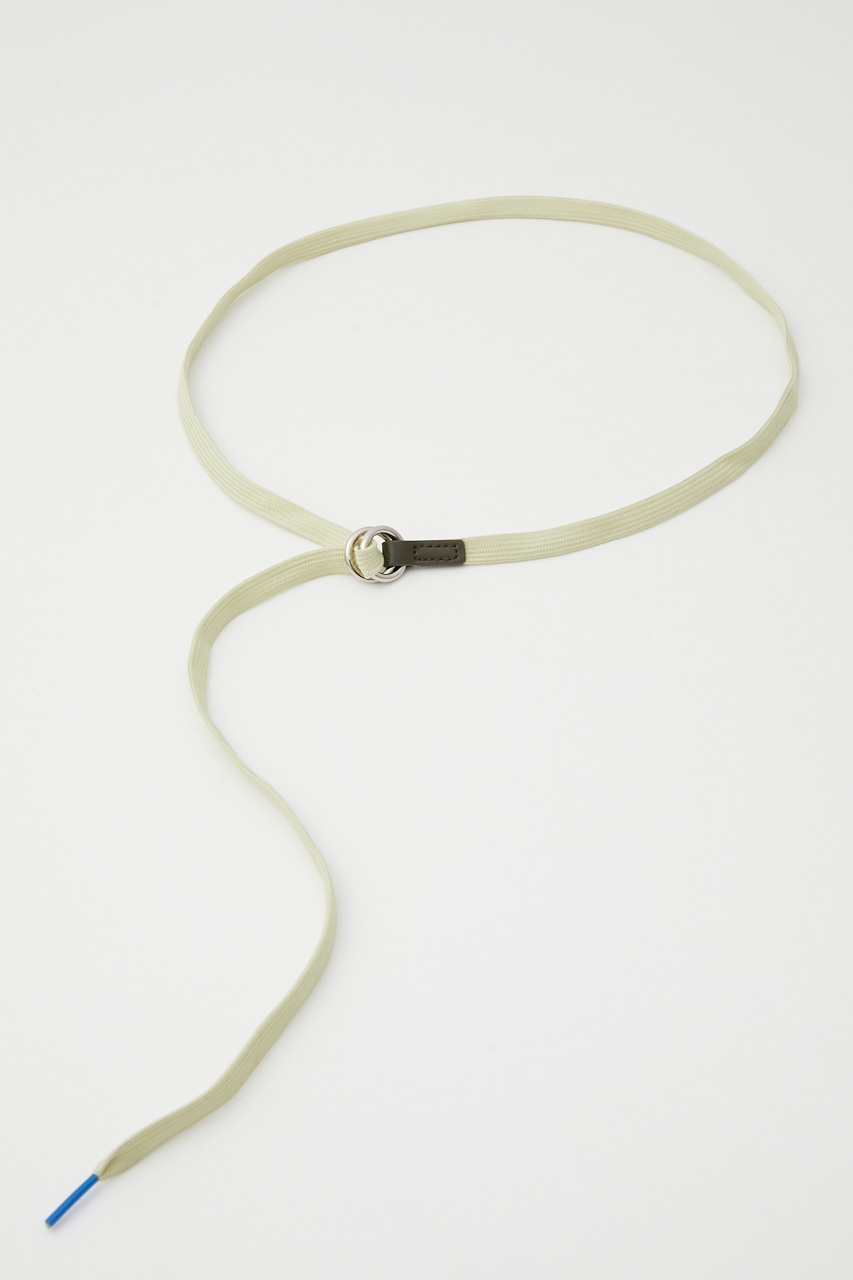 Shoe Lace ベルト Free L Grn ベルト バロックジャパンリミテッド 公式通販サイト Shel Tter Web Store シェルターウェブストア