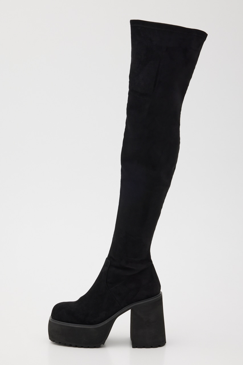F／SUEDE KNEE HIGH ブーツ
