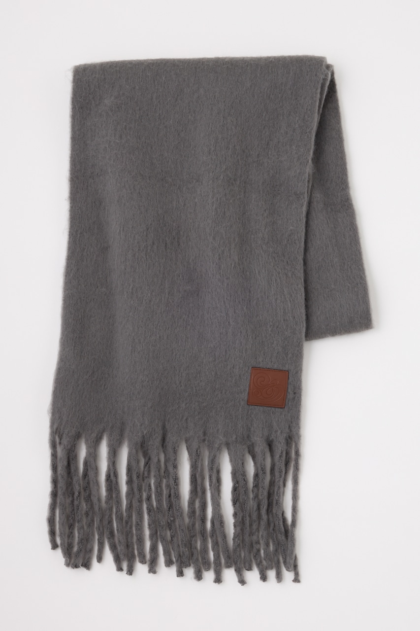 【GRY】SHAGGY STOLE GRY FREE