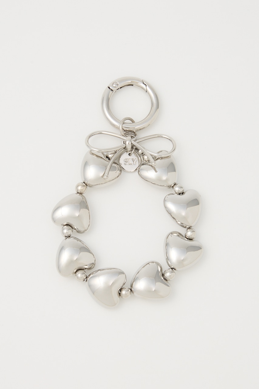 【ノベルティ】CHARM KEYRING SLV FREE