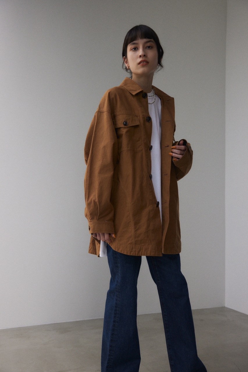 shirt ジャケット moussy