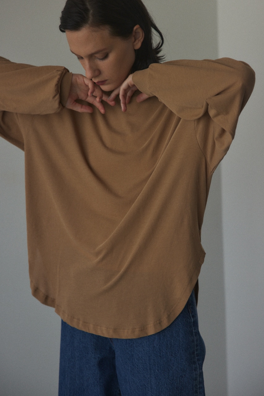 BLACK BY MOUSSY | sheer long t-shirt (Tシャツ・カットソー(長袖