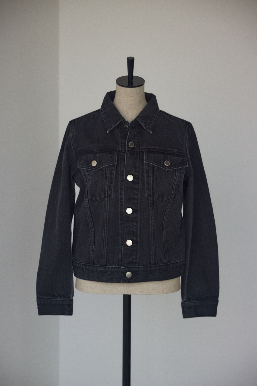 black denim jacket