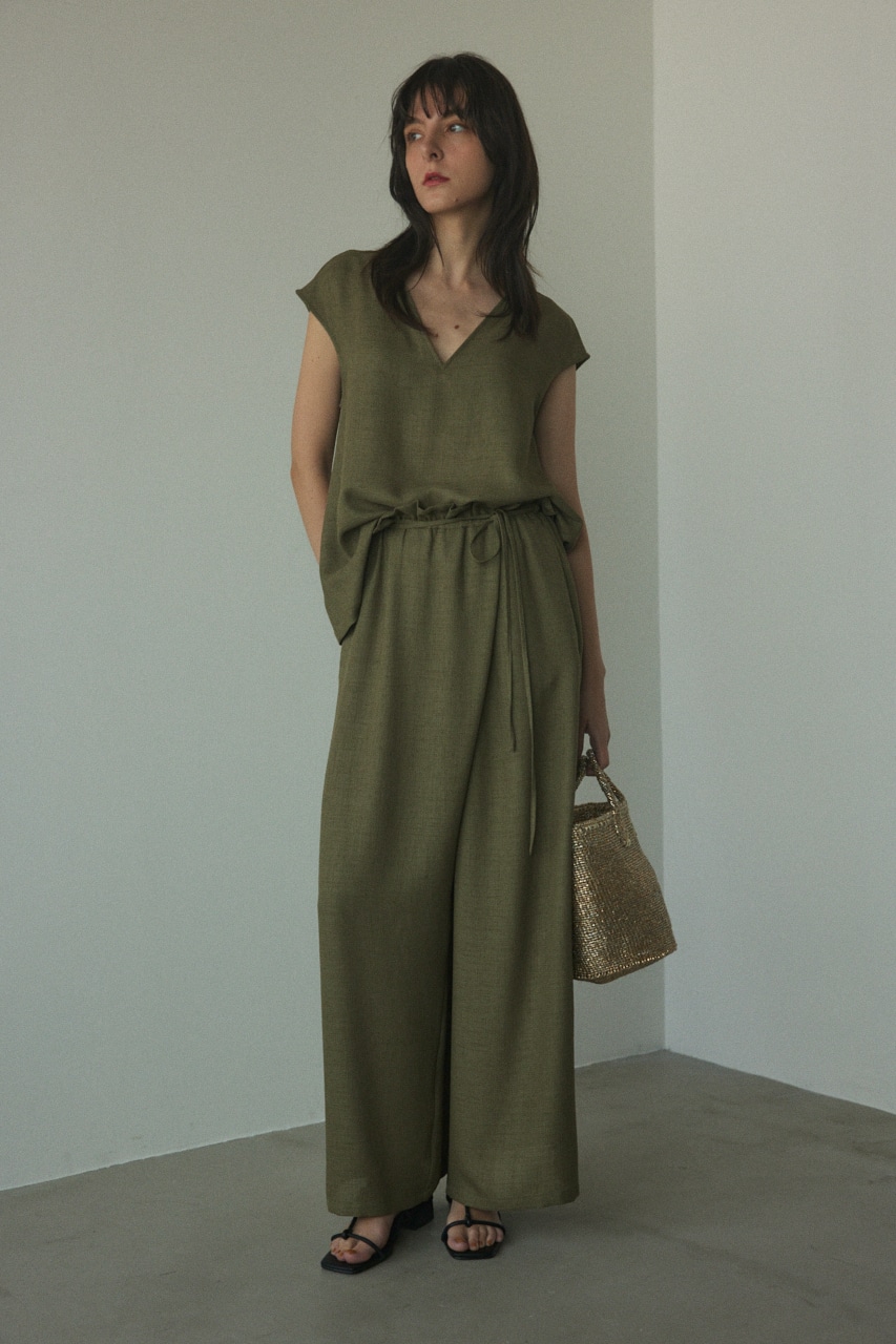 mesh relax pants KHA FREE