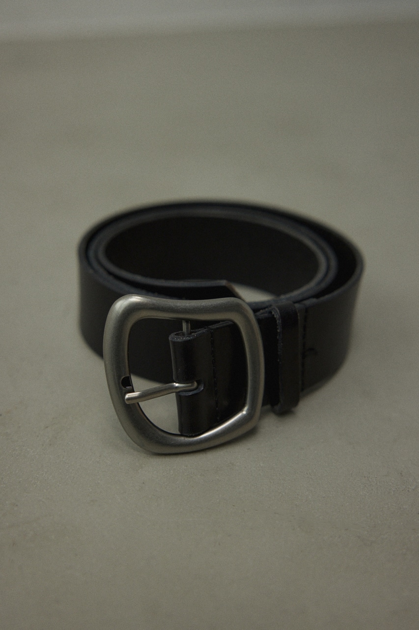 BLACK BY MOUSSY | undulation buckle belt (ベルト ) |SHEL'TTER WEBSTORE