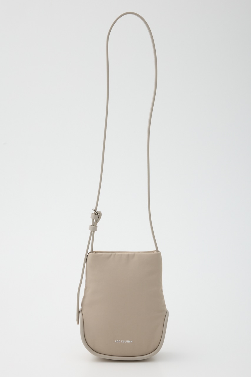 【ADD CULUMN】ROLLA POCHETTE FABRIC バッグ GREIGE FREE