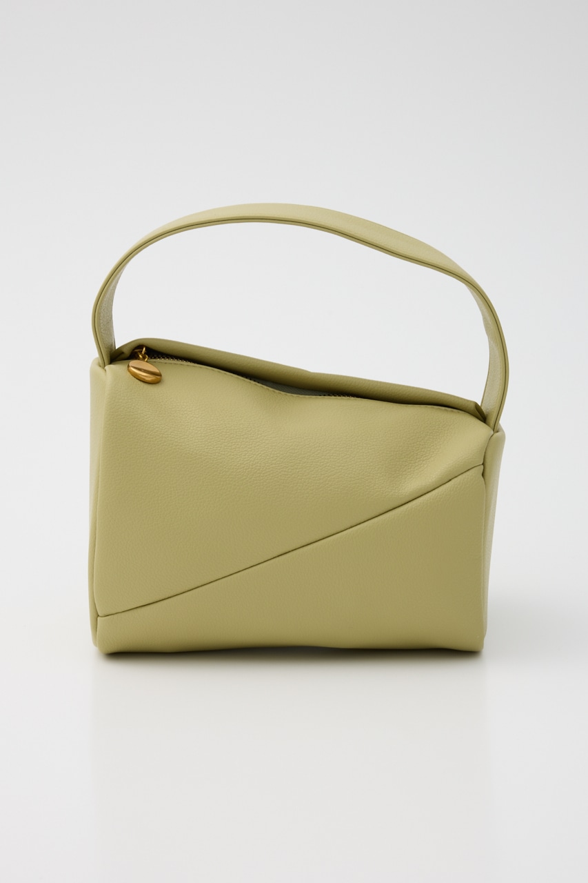 【SHEL'TTER SELECT】アシンメトリーワンハンドルバッグ L/GRN FREE