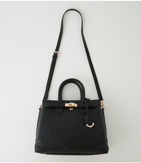 rienda | FオーストリッチコンビミディーBAG (すべて ) |SHEL 