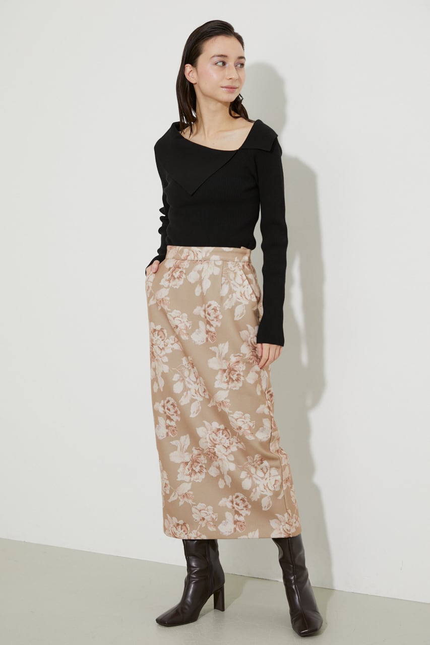 ヴィンテージフラワータイトzip Sk S D Grn スカート ミディアム バロックジャパンリミテッド 公式通販サイト Shel Tter Web Store シェルターウェブストア