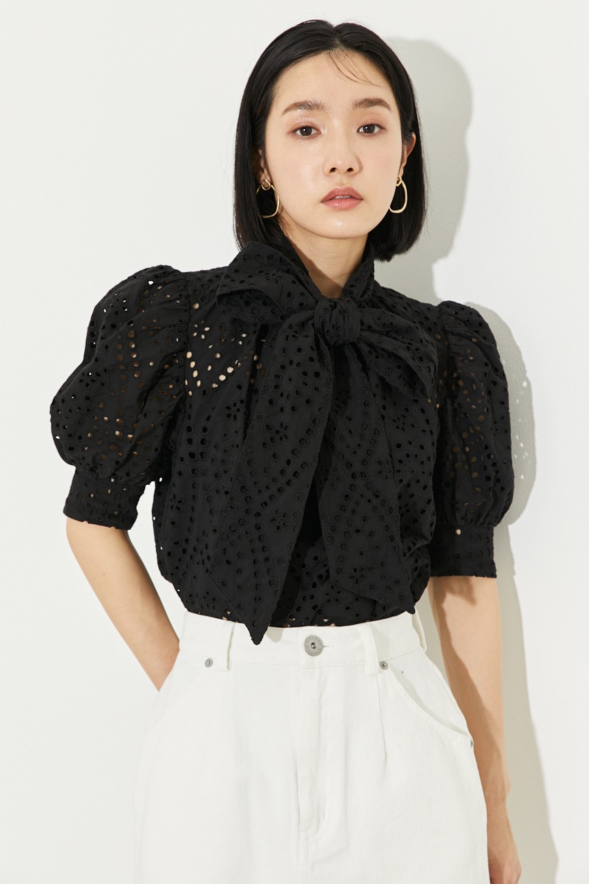 コットンレースボウタイbls Free Kha シャツ ブラウス バロックジャパンリミテッド 公式通販サイト Shel Tter Web Store シェルターウェブストア
