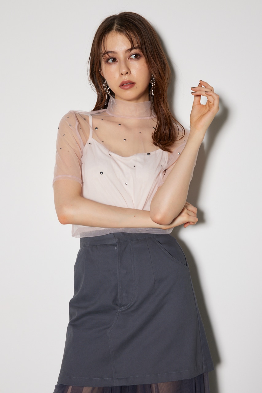 トップス IIPOA シアーベロア2WAYトップス｜PETAL ONLINE（ペタルオンライン）