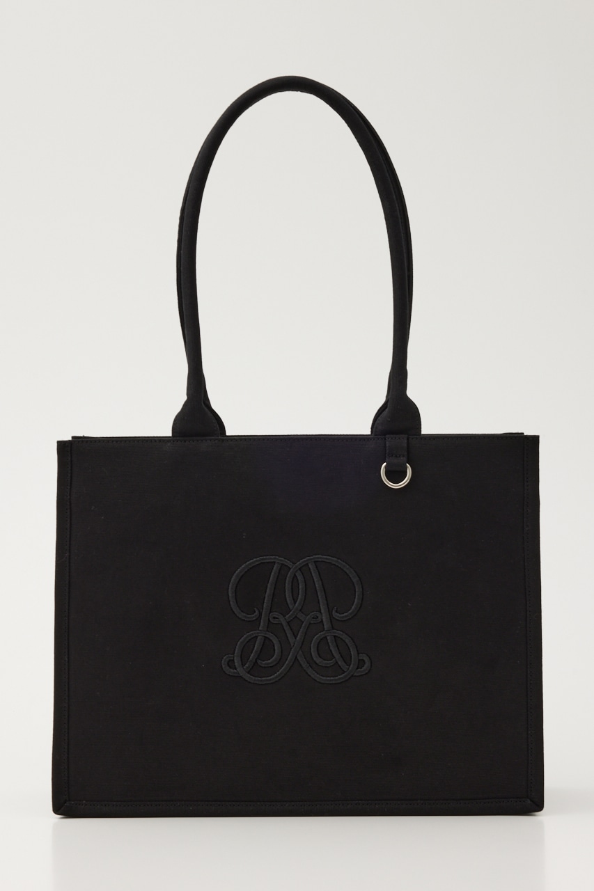 Rady 高貴 立体ロゴトートバッグ ハンドバッグ 新品ブラック 古  