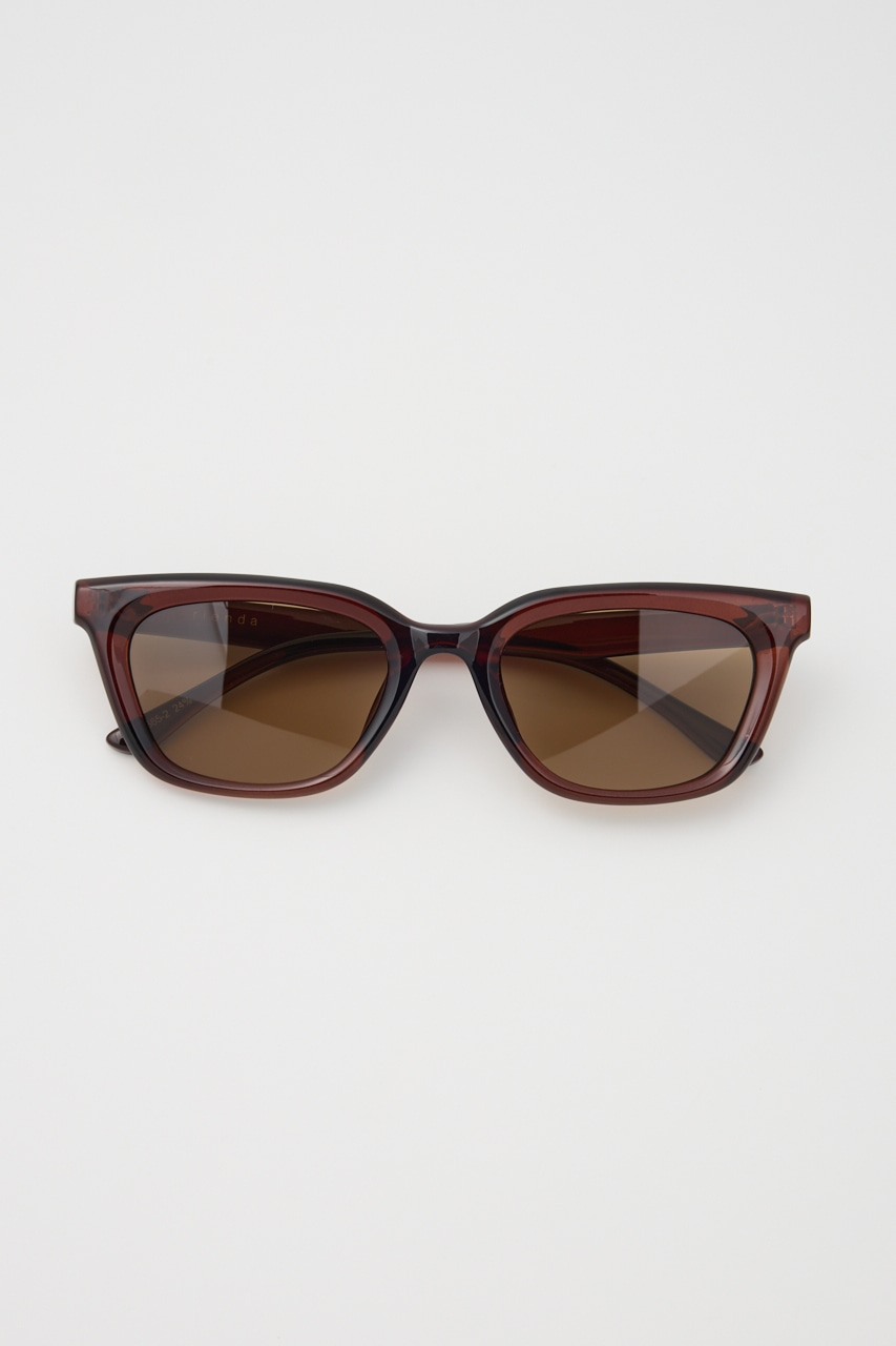 シャープキャットアイウェア BRN FREE