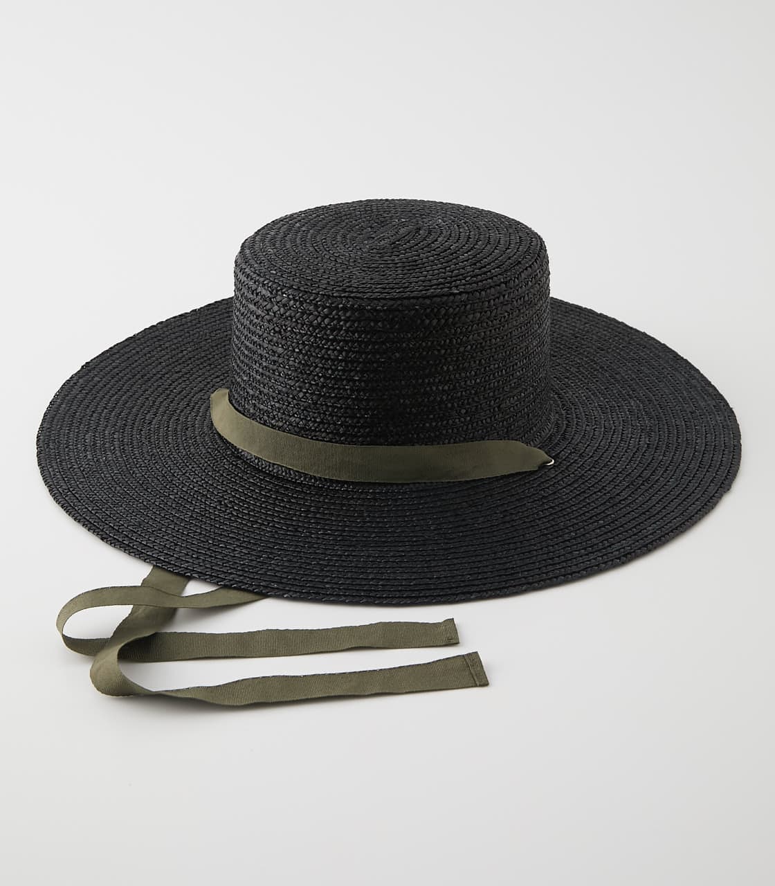 RIBBON BOATER HAT RIBBON BOATER HAT