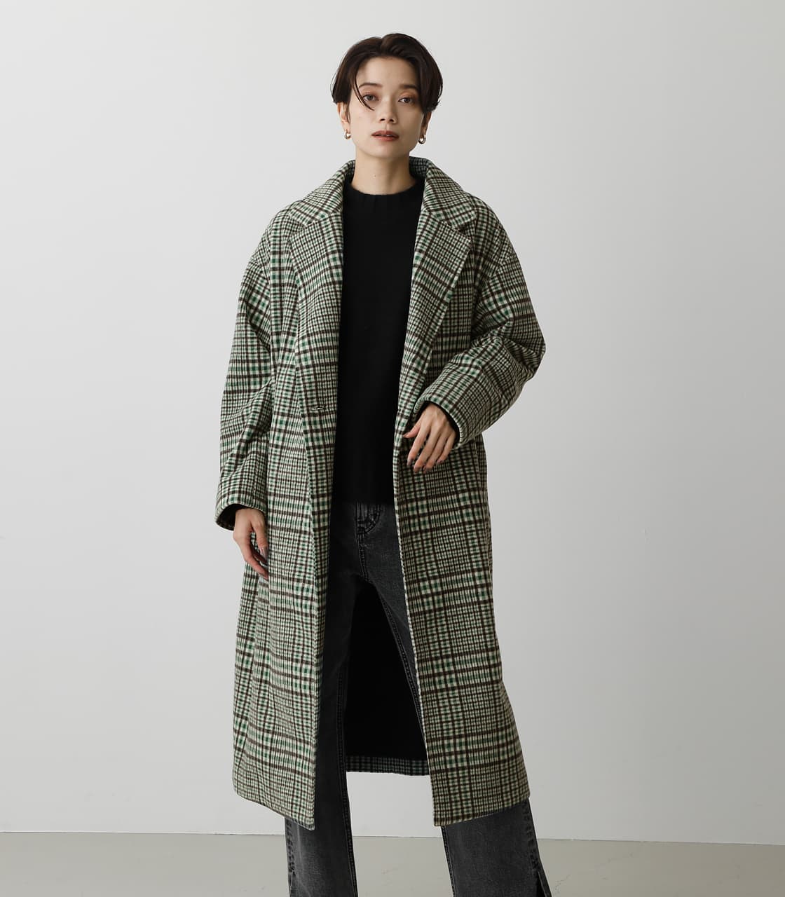 AZUL BY MOUSSY WASHABLE CHESTER LONG COAT (コート |SHEL'TTER WEBSTORE