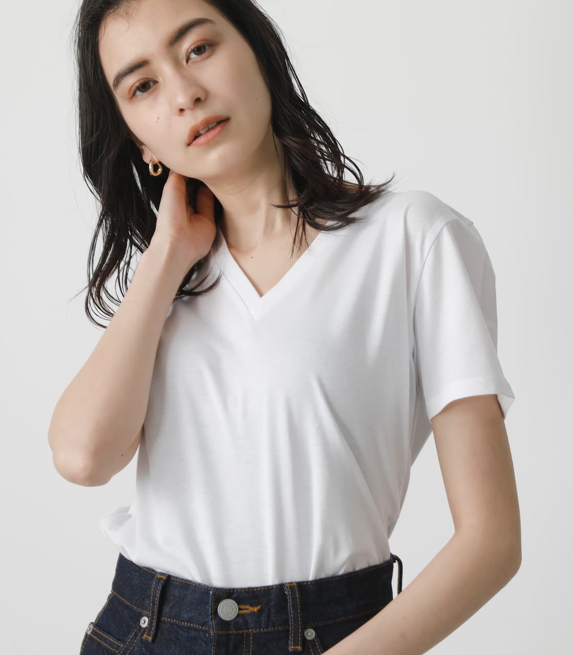 AZUL BY MOUSSY | BASIC SHORT SLEEVE TEE (Tシャツ・カットソー(半袖