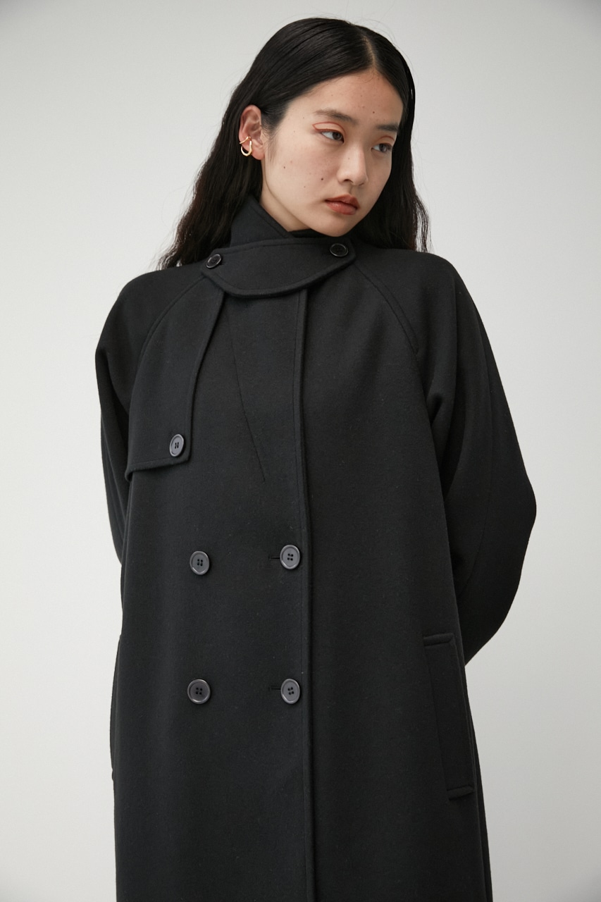 AZUL BY MOUSSY | STAND COLLAR CHESTER COAT (コート ) |SHEL'TTER 