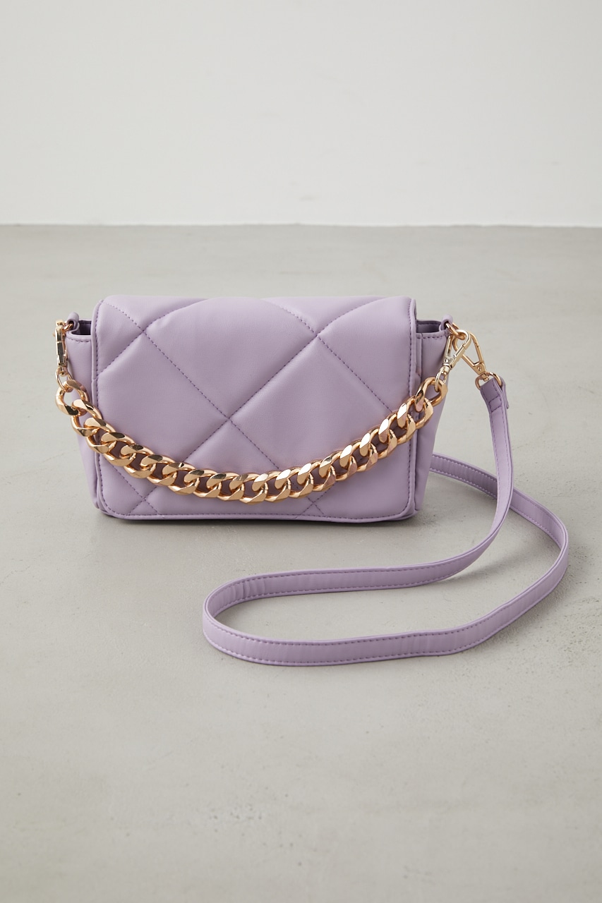 AZUL BY MOUSSY QUILTED CHAIN BAG (すべて ) SHEL'TTER WEBSTORE
