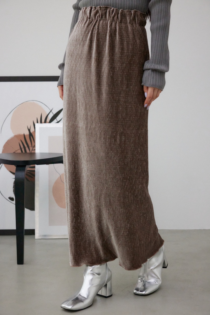 AZUL BY MOUSSY | ベロアナロースカート (スカート(ロング) ) |SHEL  